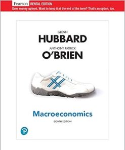 (eBook PDF) Macroeconomics 8th Edition by R. Glenn Hubbard