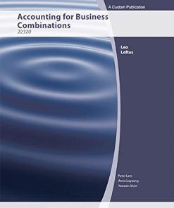 (eBook PDF)(AUCS) Accounting for Business Combinations: 22320