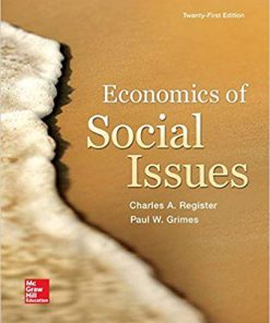 (Original PDF) Economics of Social Issues 21st Edition