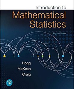 (Original PDF) Introduction to Mathematical Statistics 8th Edition by Robert V. Hogg