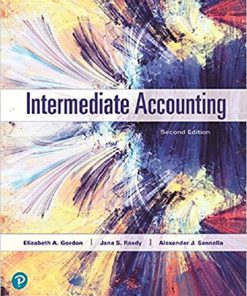 (Original PDF) Intermediate Accounting 2nd Edition by Elizabeth A. Gordon