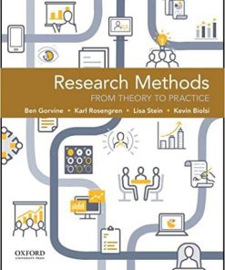 (Original PDF) Research Methods: From Theory to Practice by Ben Gorvine
