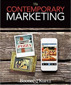(Original PDF) Contemporary Marketing 17th Edition by Louis E. Boone