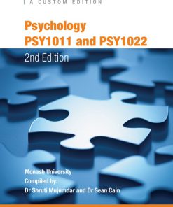 (Original PDF) Psychology PSY1011 and PSY1022 (Custom Edition )