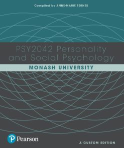 (Original PDF) Personality and Social Psychology PSY2042 (Custom Edition)