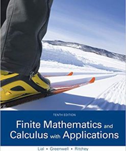 (Original PDF) Finite Mathematics and Calculus with Applications 10th Edition