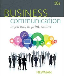 (Original PDF) Business Communication: In Person, In Print, Online 10th Edition