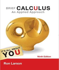 (Original PDF) Brief Calculus: An Applied Approach 9th Edition