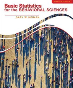 (Original PDF) Basic Statistics for the Behavioral Sciences 7th Edition