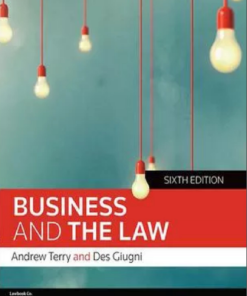 (Original PDF) Business and the Law 6th Edition by Andrew Terry Des Giugni