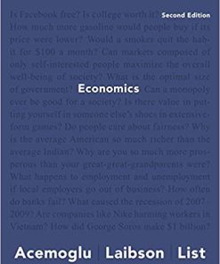 (Original PDF) Economics 2nd Edition by Daron Acemoglu