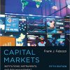 (Original PDF) Capital Markets: Institutions, Instruments, and Risk Management 5th Edition