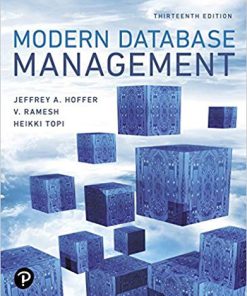 (eBook PDF) Modern Database Management 13th Edition by Jeff Hoffer