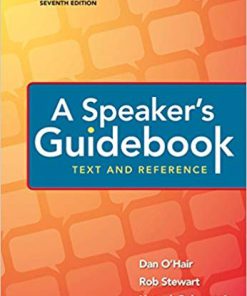 (eBook PDF) A Speaker's Guidebook 7th Edition