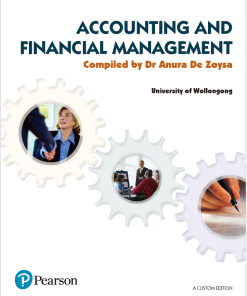 (Original PDF) Accounting and Financial Management (Custom Editon )
