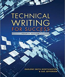 (Original PDF) Technical Writing for Success 4th Edition