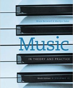 (Original PDF) Music in Theory and Practice Volume 2 9th Edition
