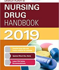 (Original PDF) Saunders Nursing Drug Handbook 2019 E-Book