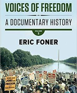 (Original PDF) Voices of Freedom A Documentary History (Fifth Edition)(Vol. 2) 5th Edition