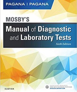 (eBook PDF) Mosby's Manual of Diagnostic and Laboratory Tests - E-Book 6th Edition