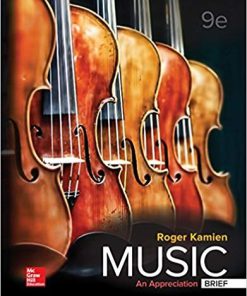 (Original PDF) Music: An Appreciation, Brief Edition 9th Edition