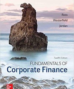 (eBook PDF) Fundamentals of Corporate Finance 12th Edition by Stephen Ross