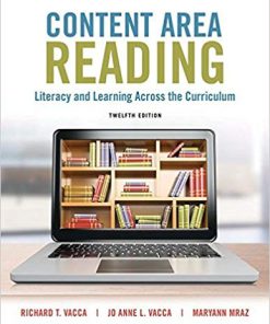(Original PDF) Content Area Reading Literacy and Learning Across the Curriculum 12th Edition