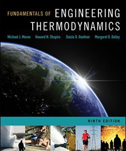 (Original PDF) Fundamentals of Engineering Thermodynamics, 9th Edition