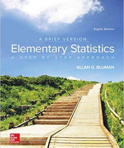 (Original PDF) Elementary Statistics: A Brief Version 8th Edition by Allan Bluman