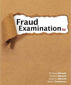 (eBook PDF) Fraud Examination 6th Edition by W. Steve Albrecht