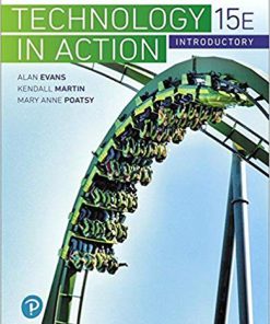 (eBook PDF) Technology In Action Introductory 15th Edition by Alan Evans