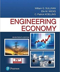 (eBook PDF) Engineering Economy 17th Edition by William G. Sullivan