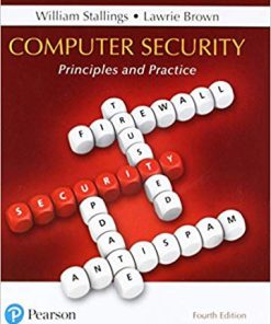 (eBook PDF) Computer Security Principles and Practice 4th Edition