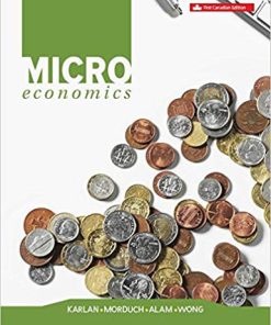 (eBook PDF) Microeconomics Canadian Edition by Dean S. Karlan