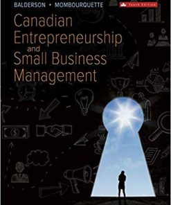 (eBook PDF) Canadian Entrepreneurship and Small Business Management 10th Canadian Edition