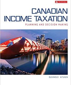 (eBook PDF) Canadian Income Taxation, 2018 - 2019 by William Buckwold