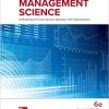(eBook PDF) Introduction to Management Science A Modeling and Case Studies Approach with Spreadsheets 6th Edition
