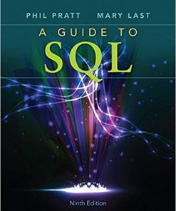(eBook PDF) A Guide to SQL 9th Edition by Philip J. Pratt