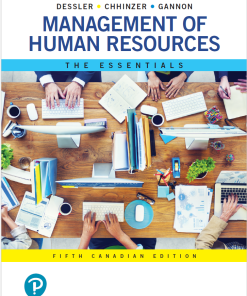 (eBook PDF) Management of Human Resources: The Essentials, 5th Canadian Edition