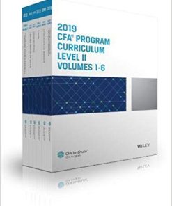 (eBook PDF) CFA Program Curriculum 2019 Level II Volumes 1-6 Box Set