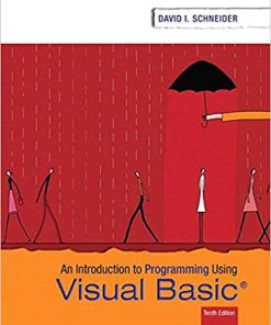 (eBook PDF) Introduction to Programming Using Visual Basic 10th Edition