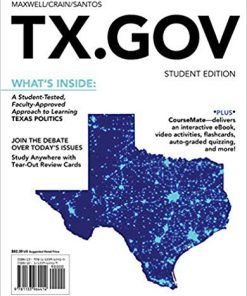 (eBook PDF) TX.GOV 1st Edition by William Earl Maxwell