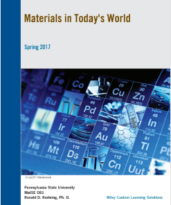 (eBook PDF) Materials in Today's World, Custom Edition for Penn State University
