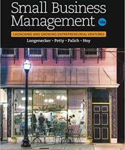 (eBook PDF) Small Business Management Launching & Growing Entrepreneurial Ventures 18th Edition