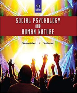 (eBook PDF) Social Psychology and Human Nature, Comprehensive Edition 4th Edition