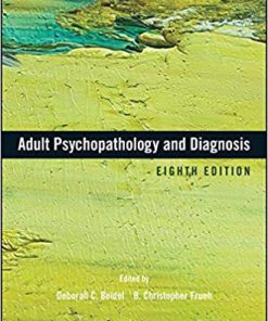 (eBook PDF) Adult Psychopathology and Diagnosis 8th Edition by Deborah C. Beidel