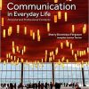 (eBook PDF) Communication in Everyday Life Personal and Professional Contexts