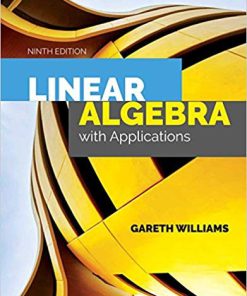 (eBook PDF) Linear Algebra with Applications 9th Edition