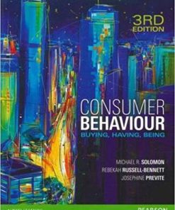 (eBook PDF) Consumer Behaviour Buying Having and Being 3rd Australian Edition