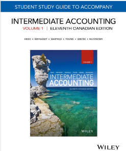 (eBook PDF) Study Guide to Accompany Intermediate Accounting, Volume 1 11th Canadian Edition